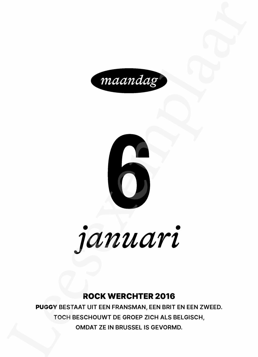 Preview: De Schuerkalender 2025
