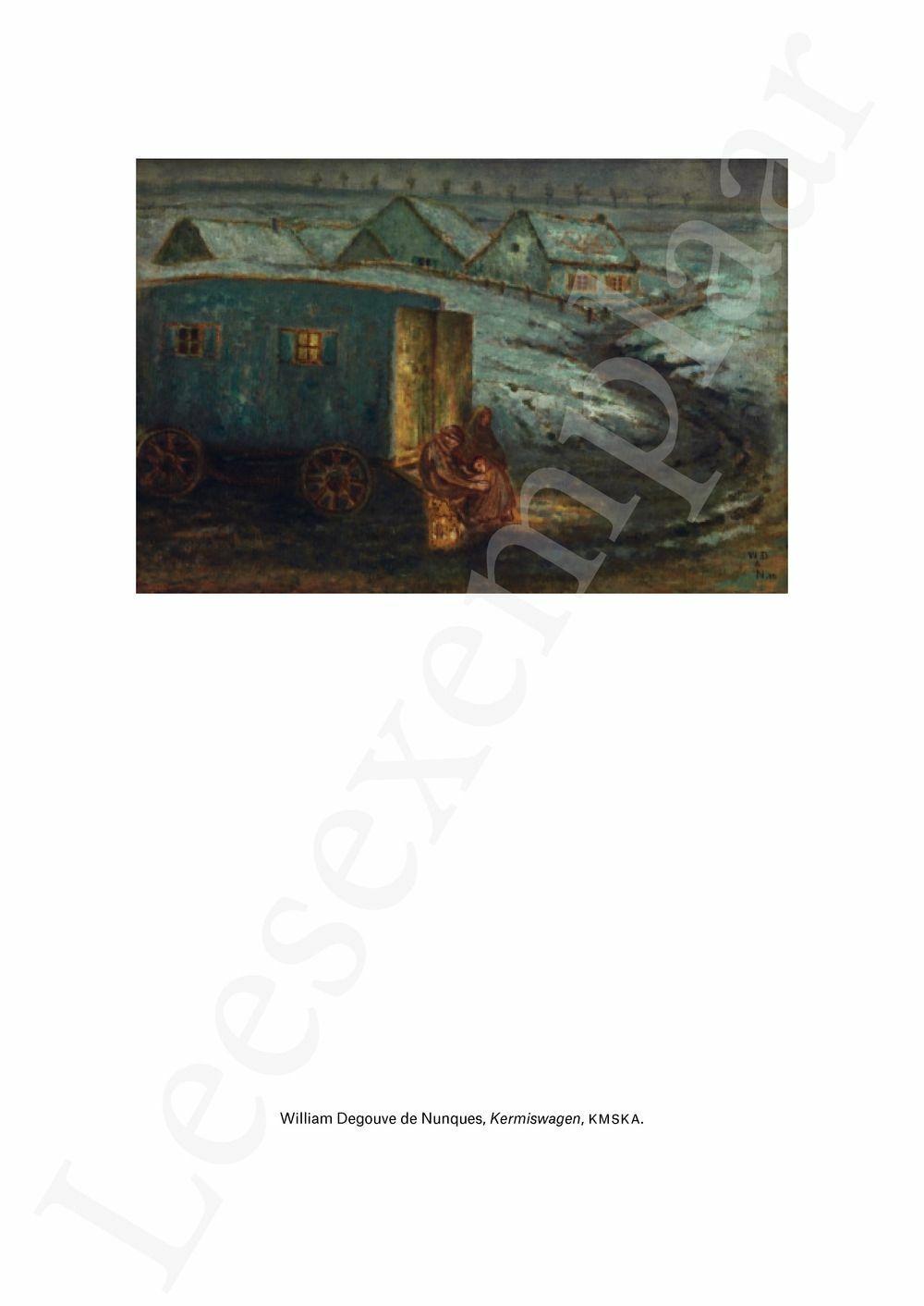 Preview: Ensor in briefvorm