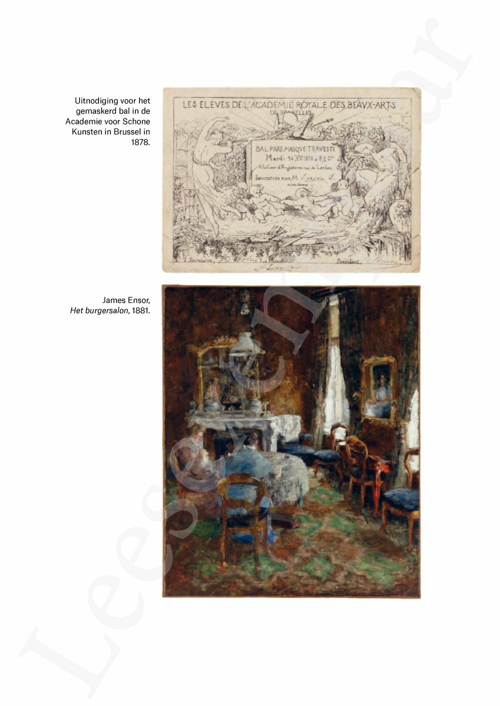 Preview: Ensor in briefvorm