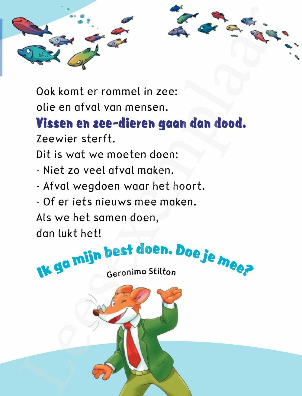Preview: De zee is ziek (AVI E3)