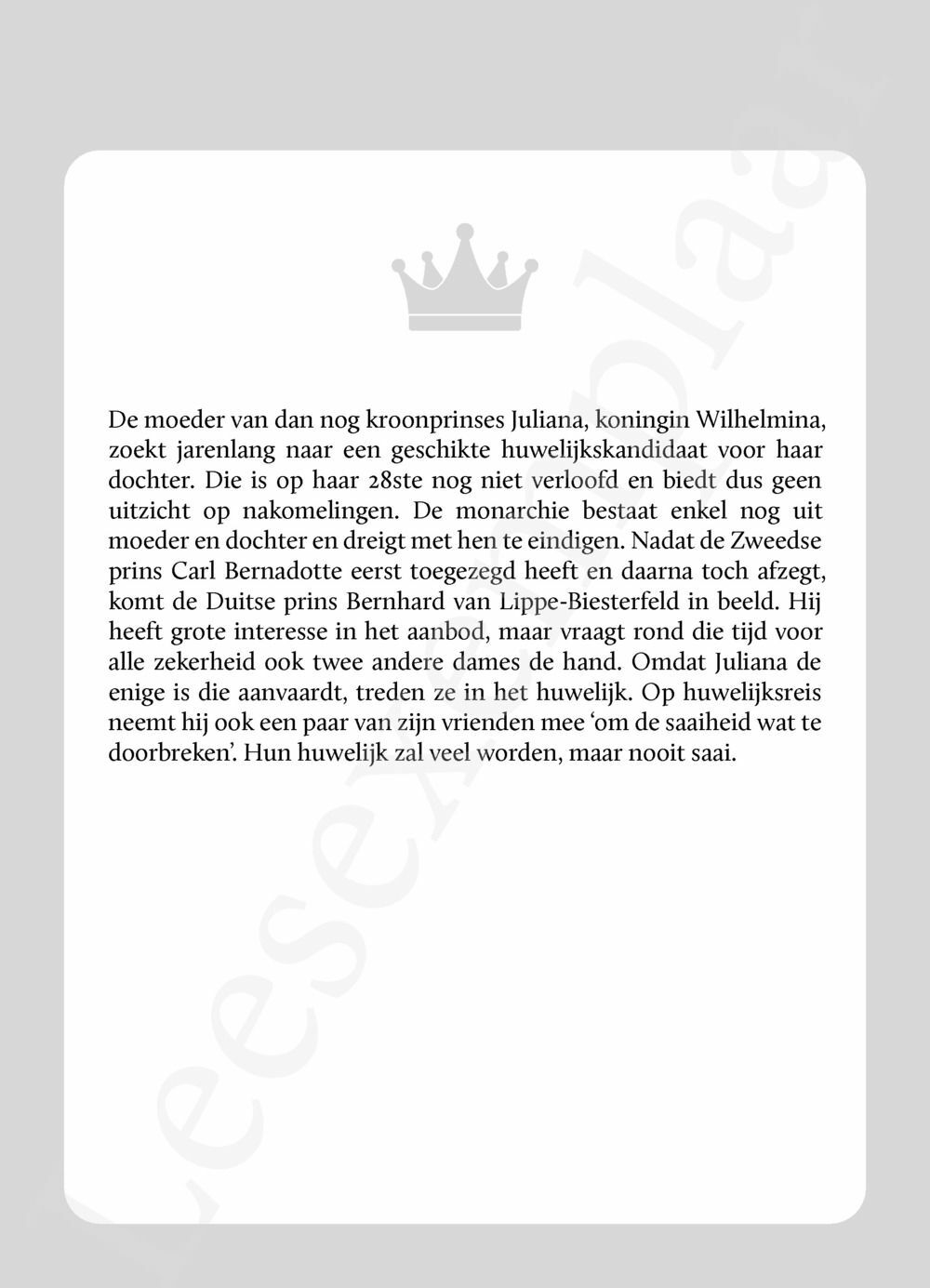 Preview: De Poorters koninklijke dagkalender 2026