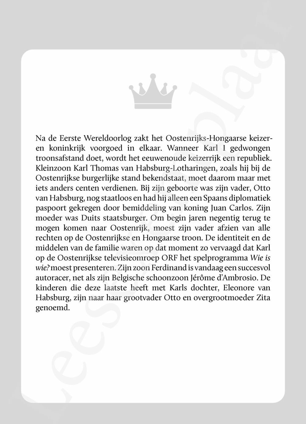 Preview: De Poorters koninklijke dagkalender 2026