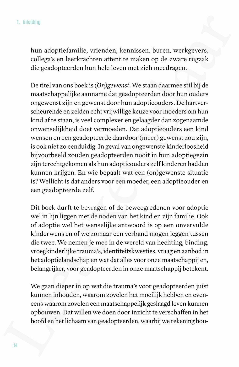 Preview: (On)gewenst