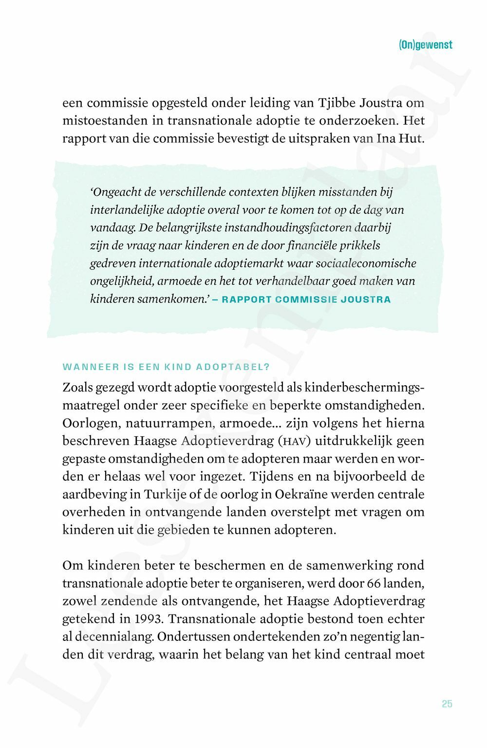 Preview: (On)gewenst