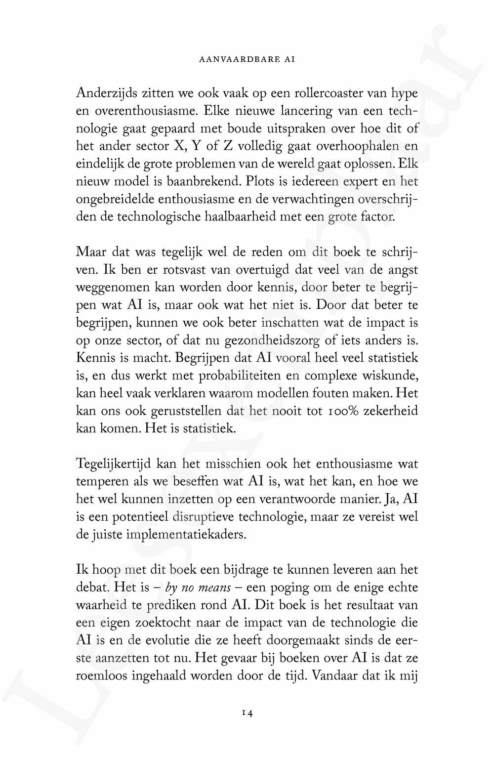 Preview: Aanvaardbare AI