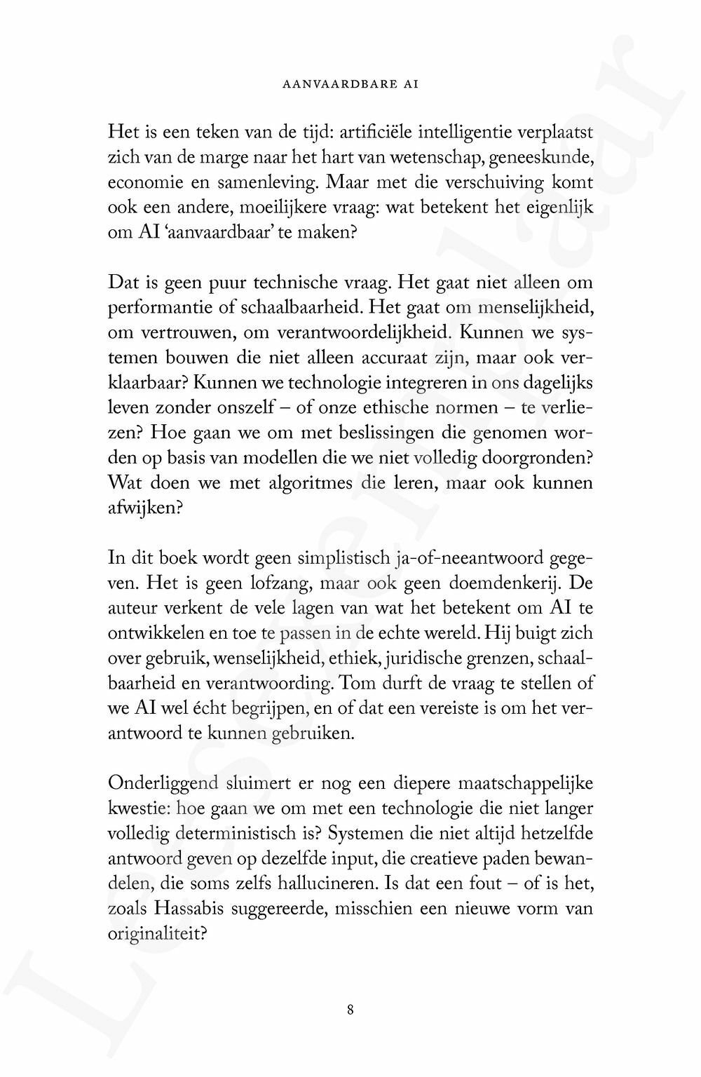Preview: Aanvaardbare AI