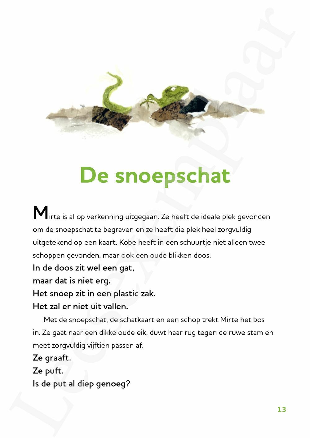 Preview: De stam van de oude eik