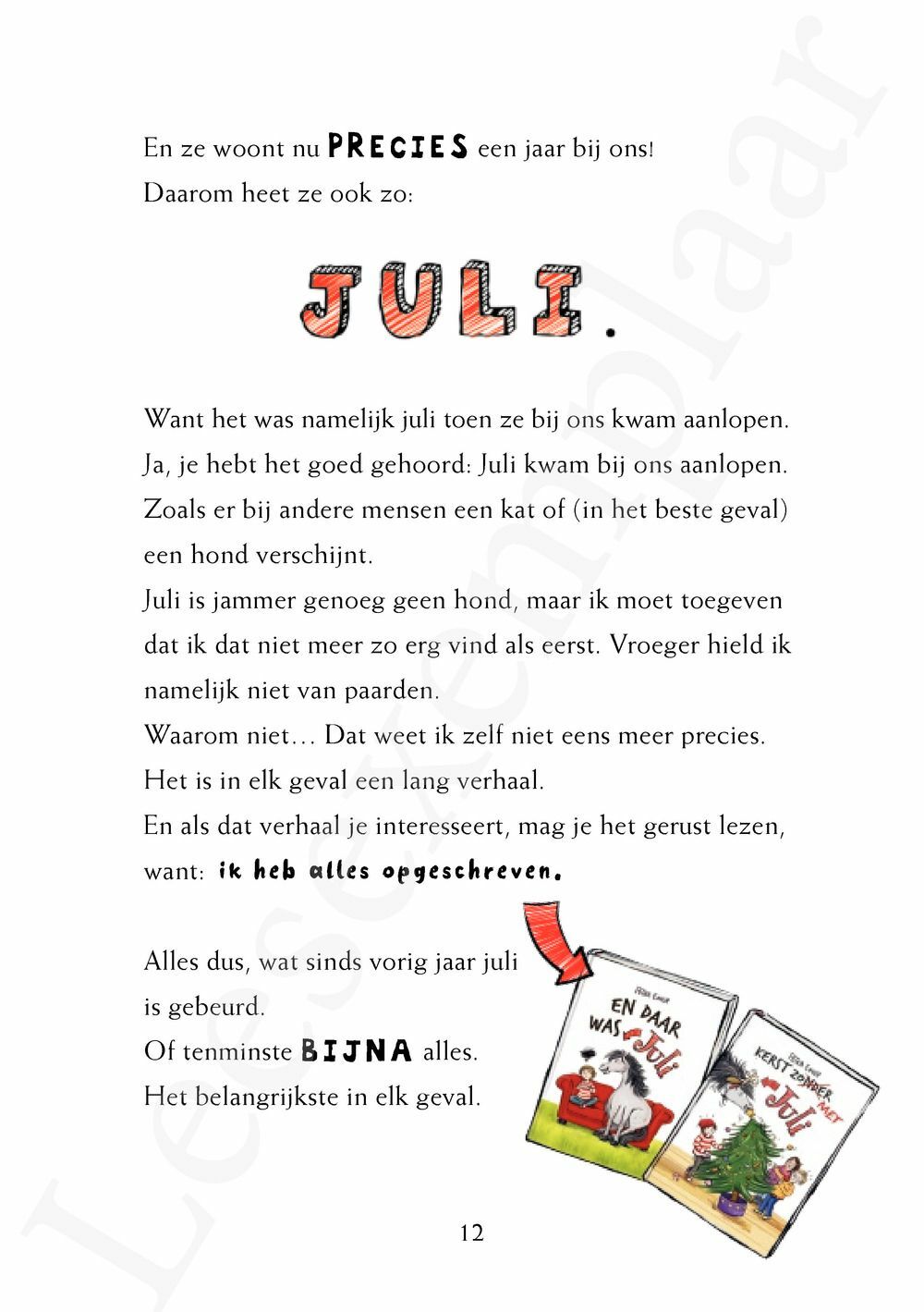 Preview: Op vakantie met Juli