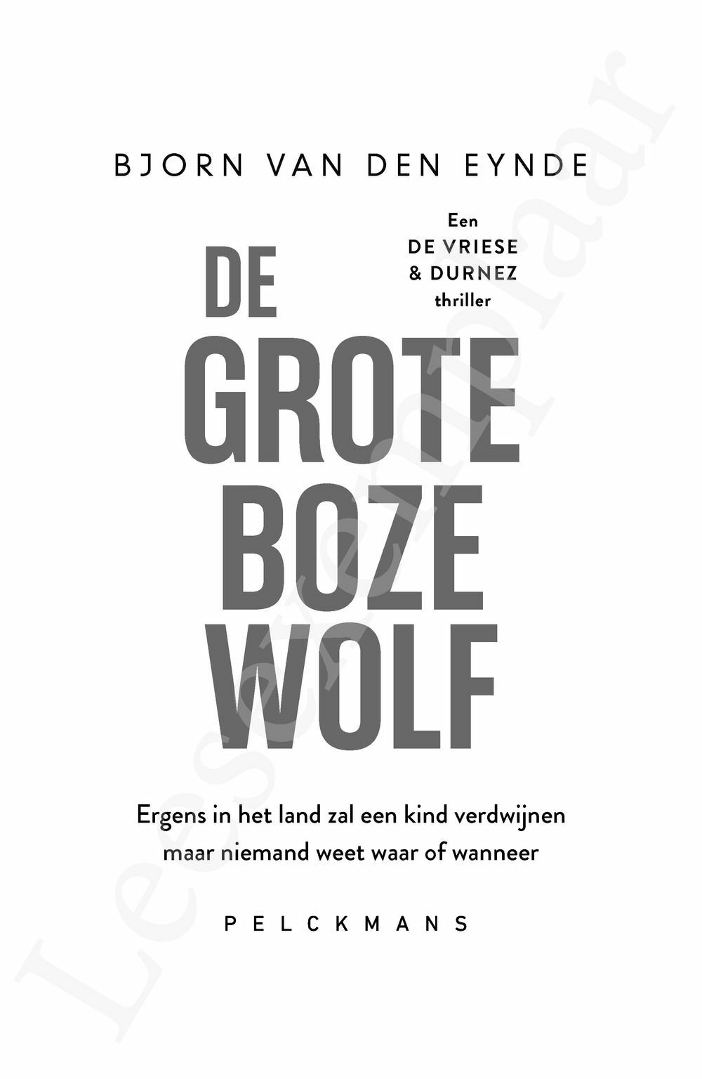 Preview: De grote boze wolf
