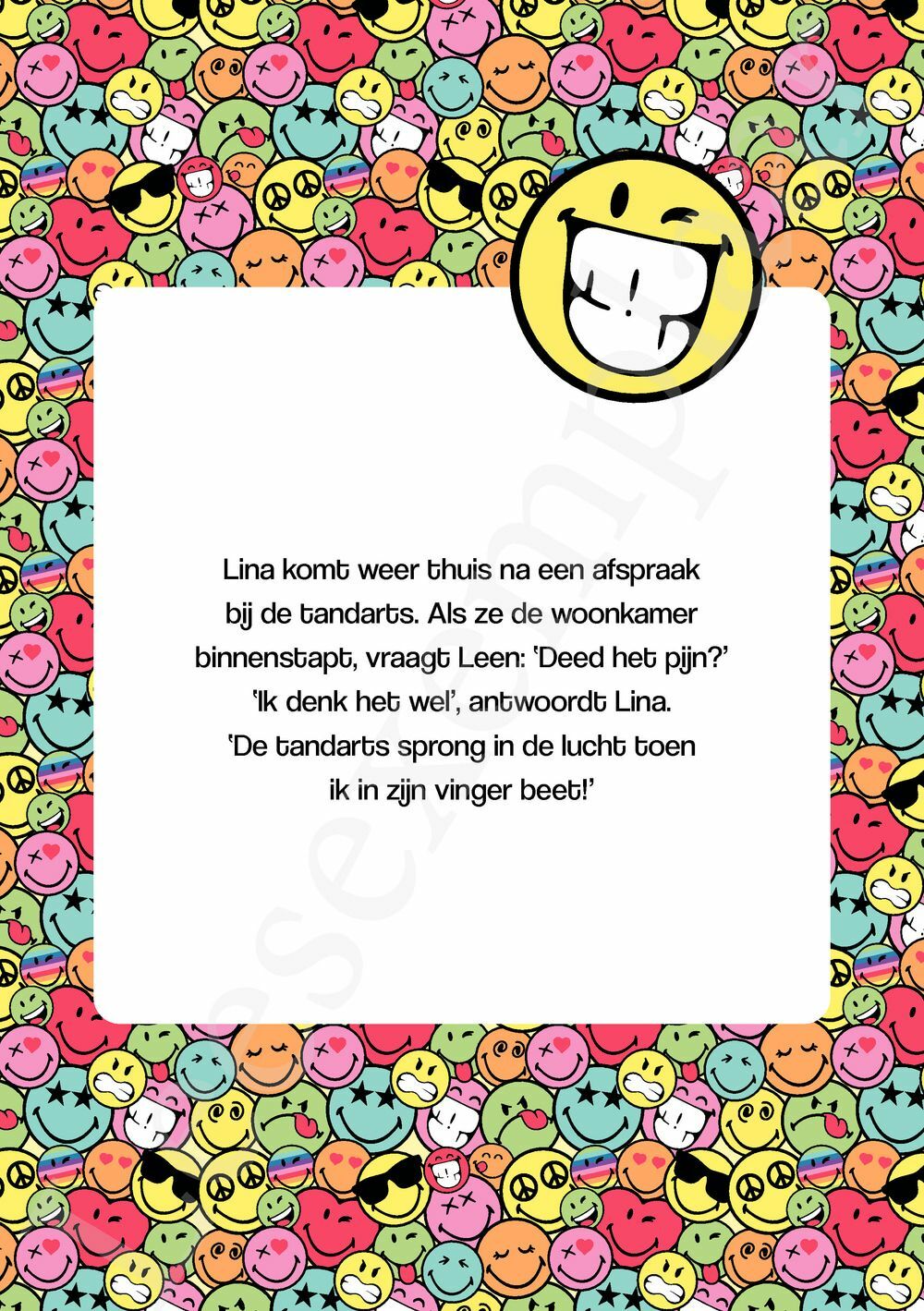 Preview: Smiley - Mega Moppenboek