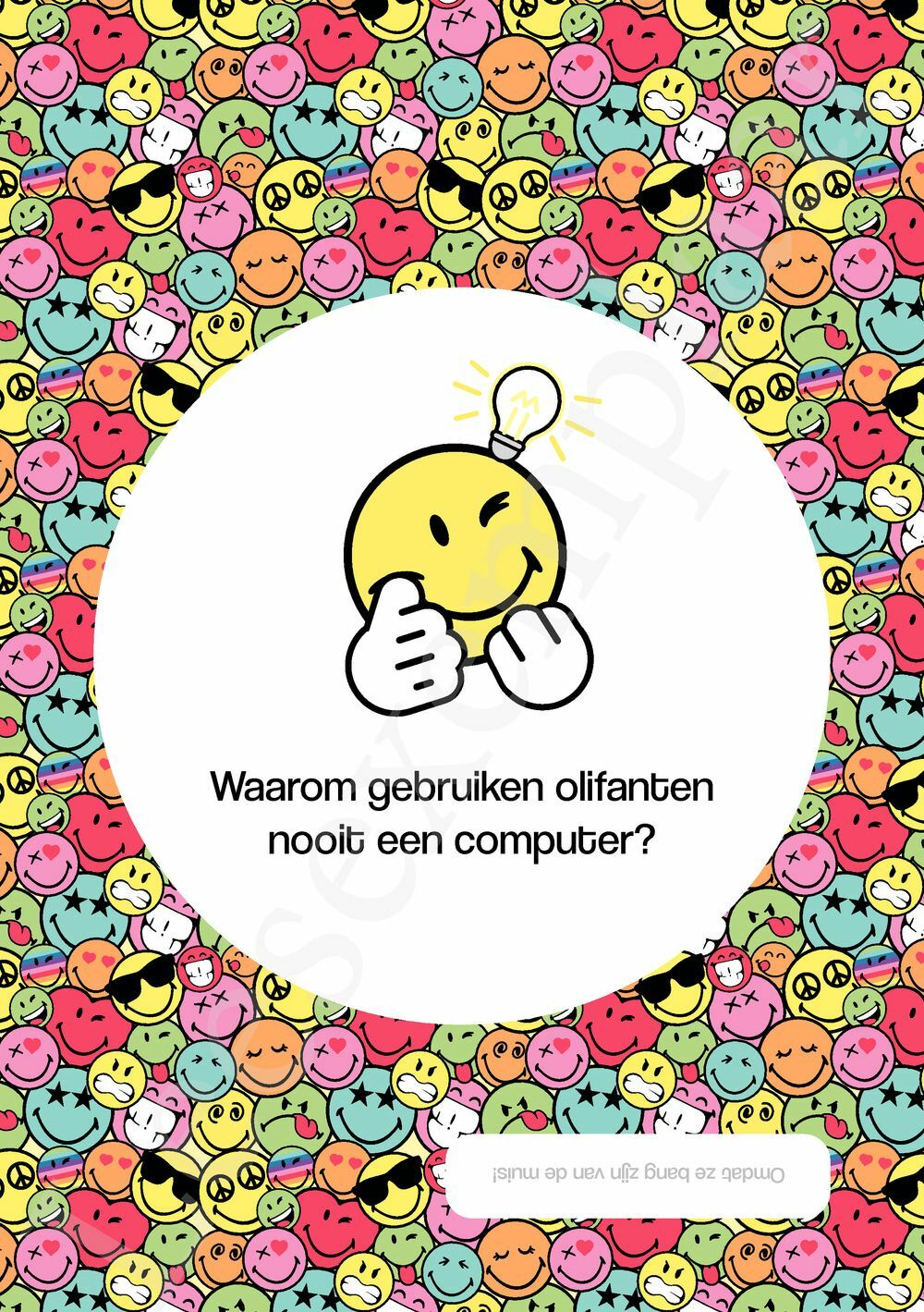 Preview: Smiley - Mega Moppenboek