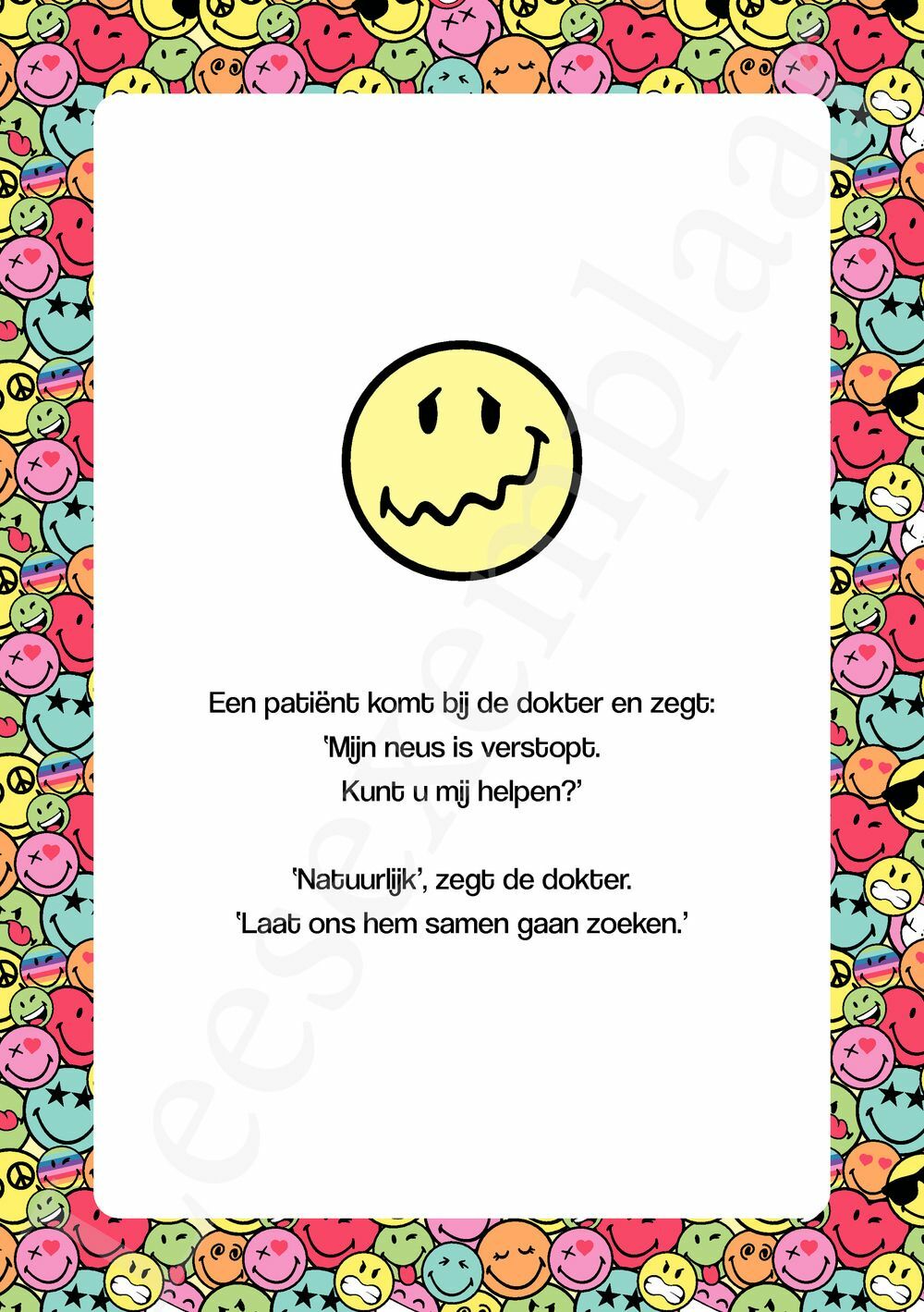 Preview: Smiley - Mega Moppenboek