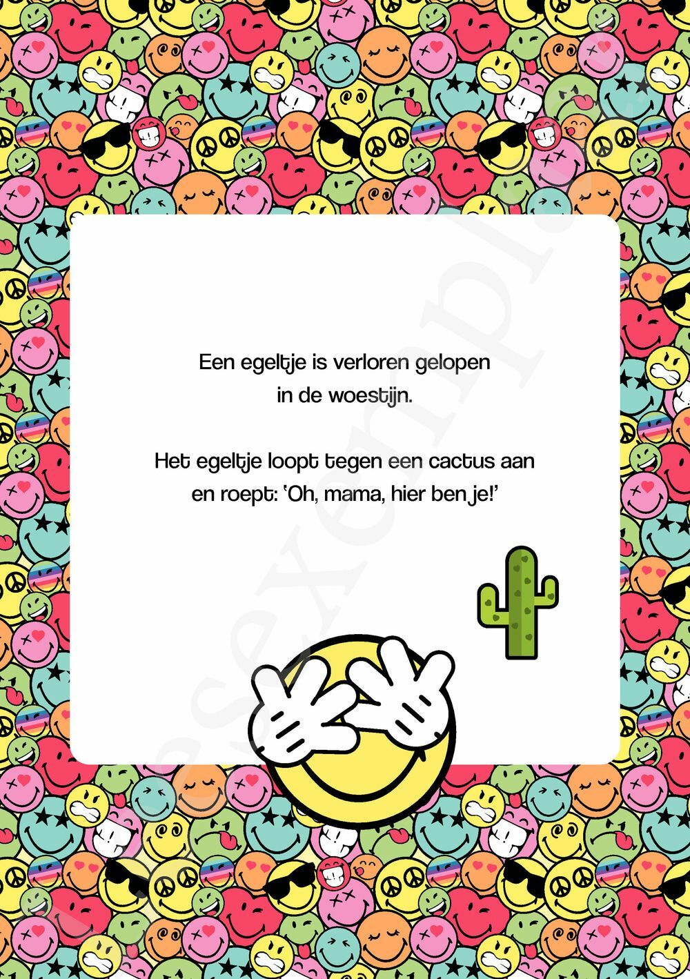 Preview: Smiley - Mega Moppenboek