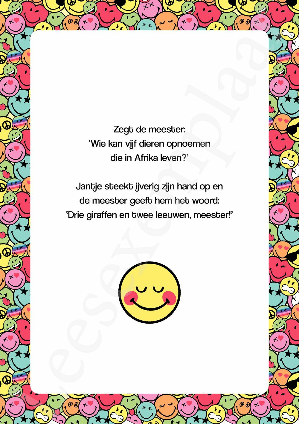 Preview: Smiley - Mega Moppenboek