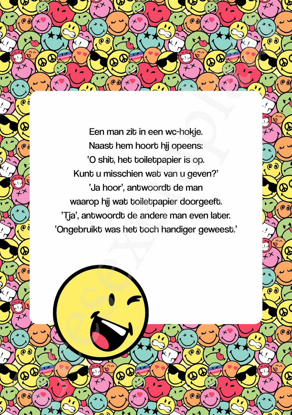 Preview: Smiley - Mega Moppenboek
