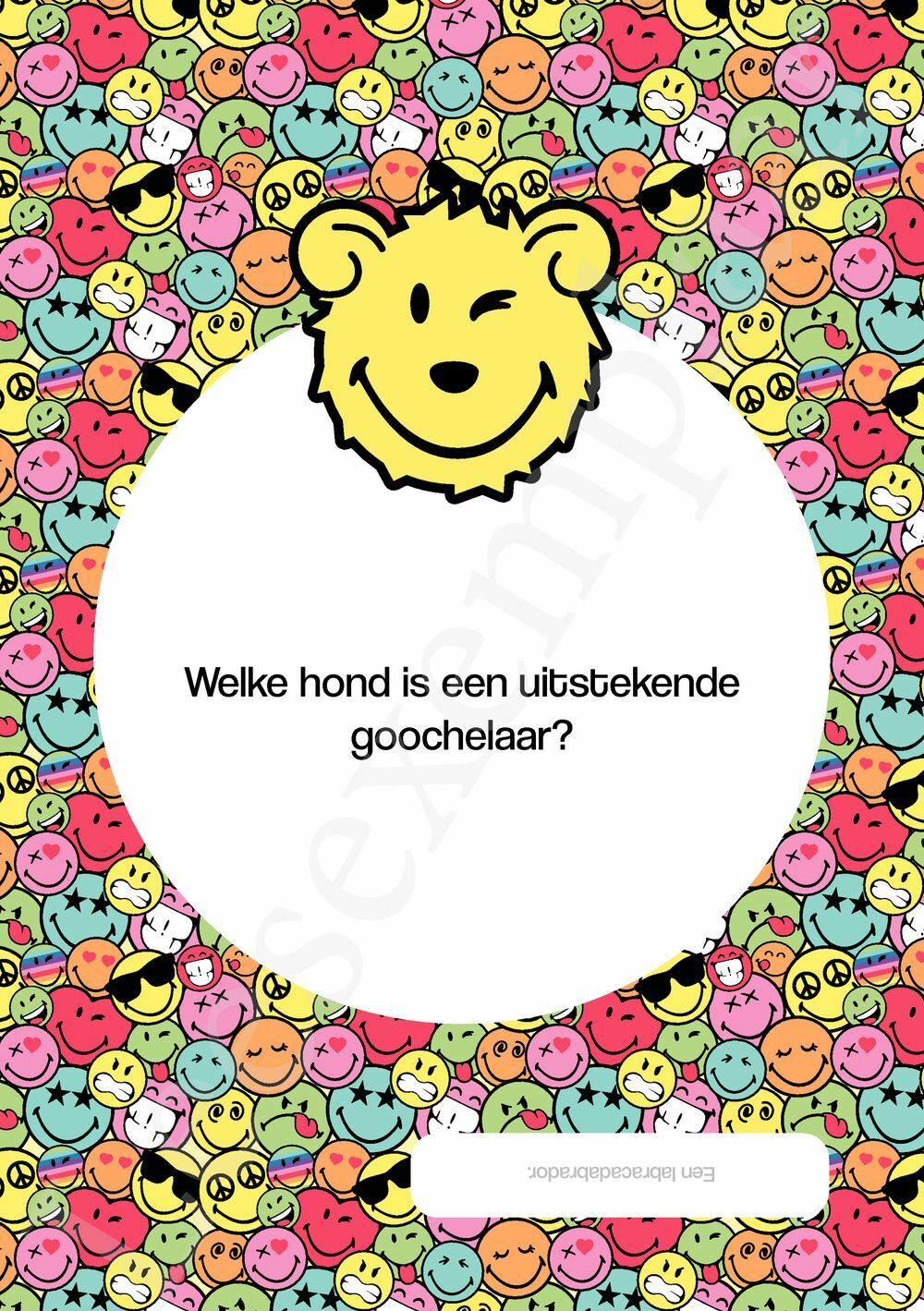 Preview: Smiley - Mega Moppenboek