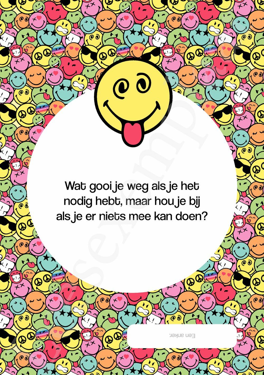 Preview: Smiley - Mega Moppenboek