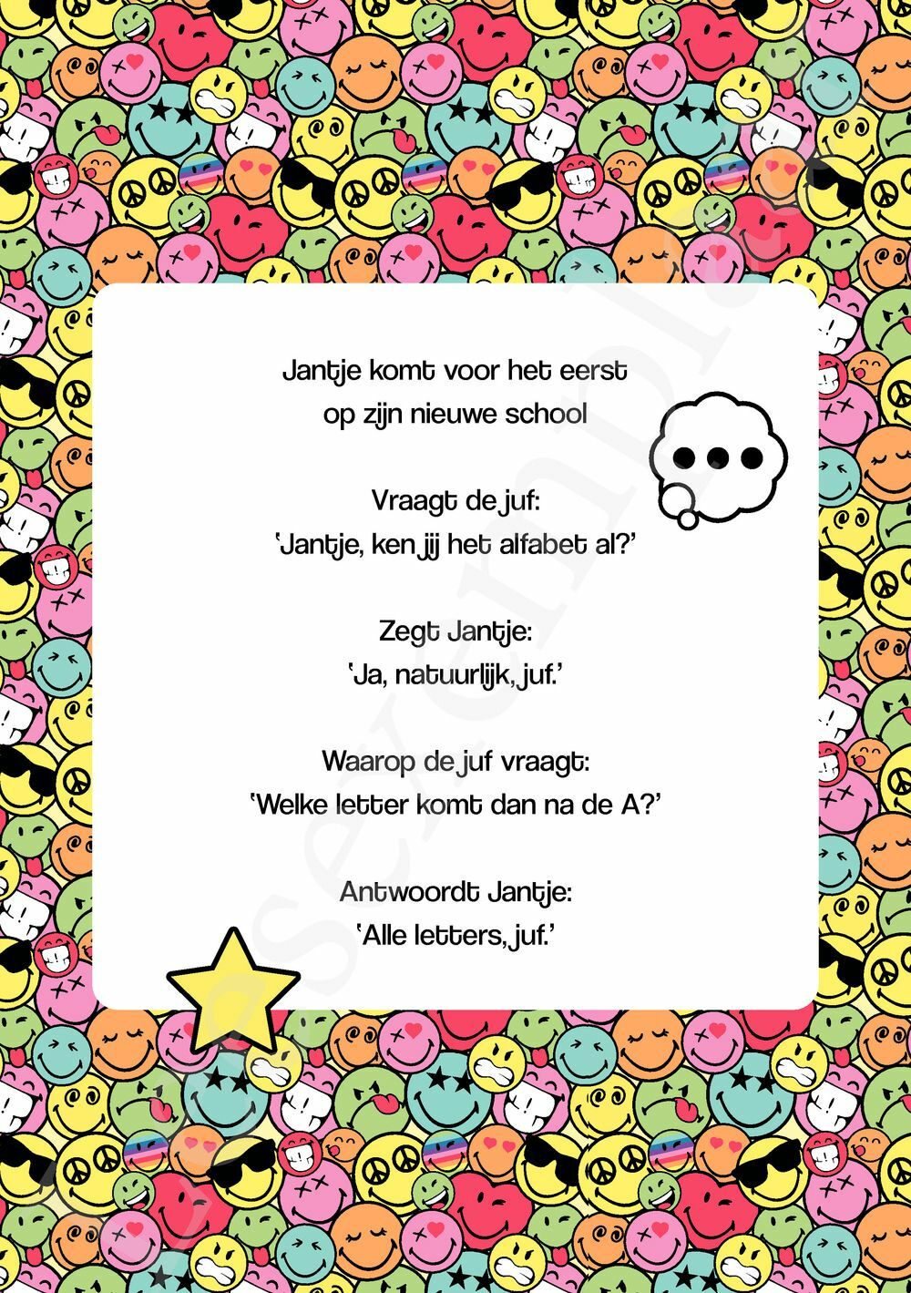 Preview: Smiley - Mega Moppenboek