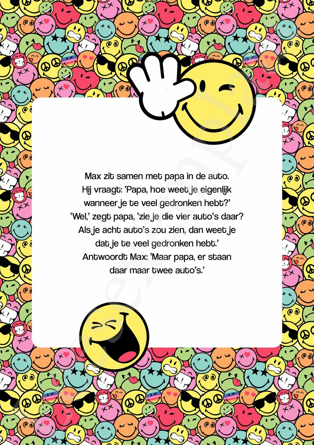 Preview: Smiley - Mega Moppenboek