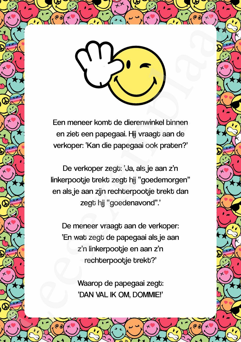 Preview: Smiley - Mega Moppenboek