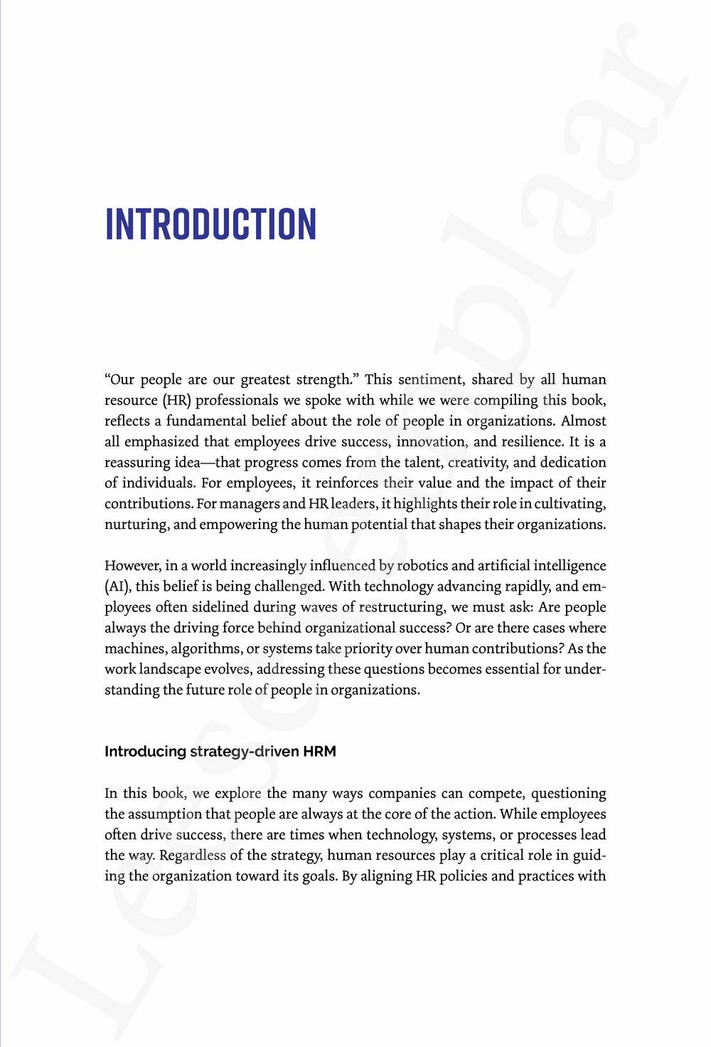 Preview: Strategic HRM in Action: Bridging Theory and Practice