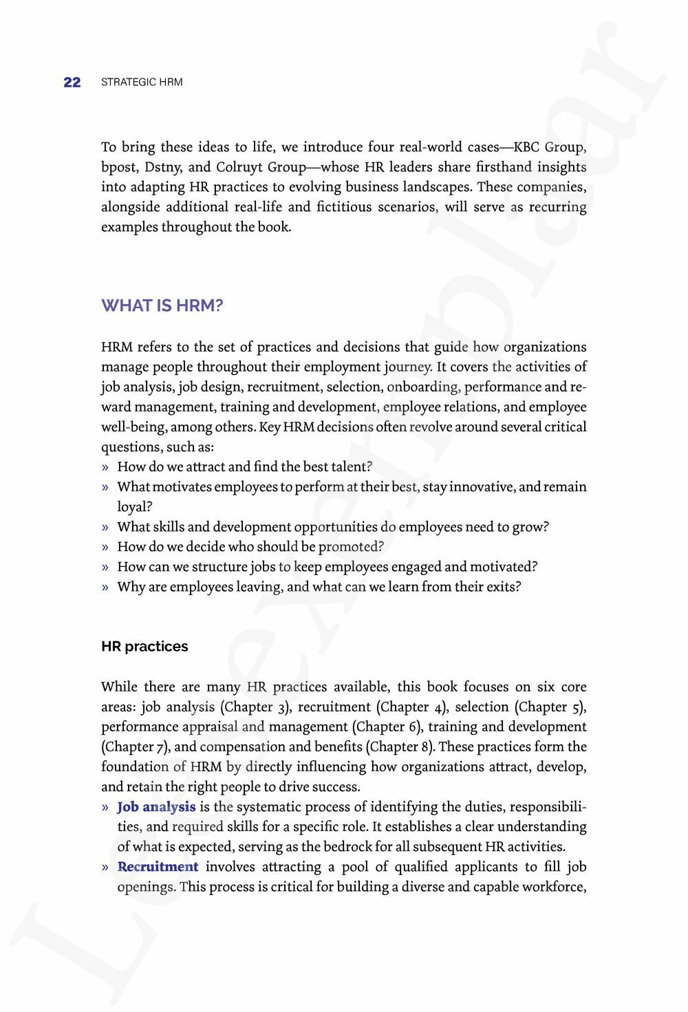 Preview: Strategic HRM in Action: Bridging Theory and Practice