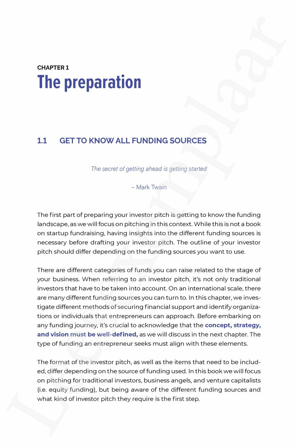 Preview: Investor pitching