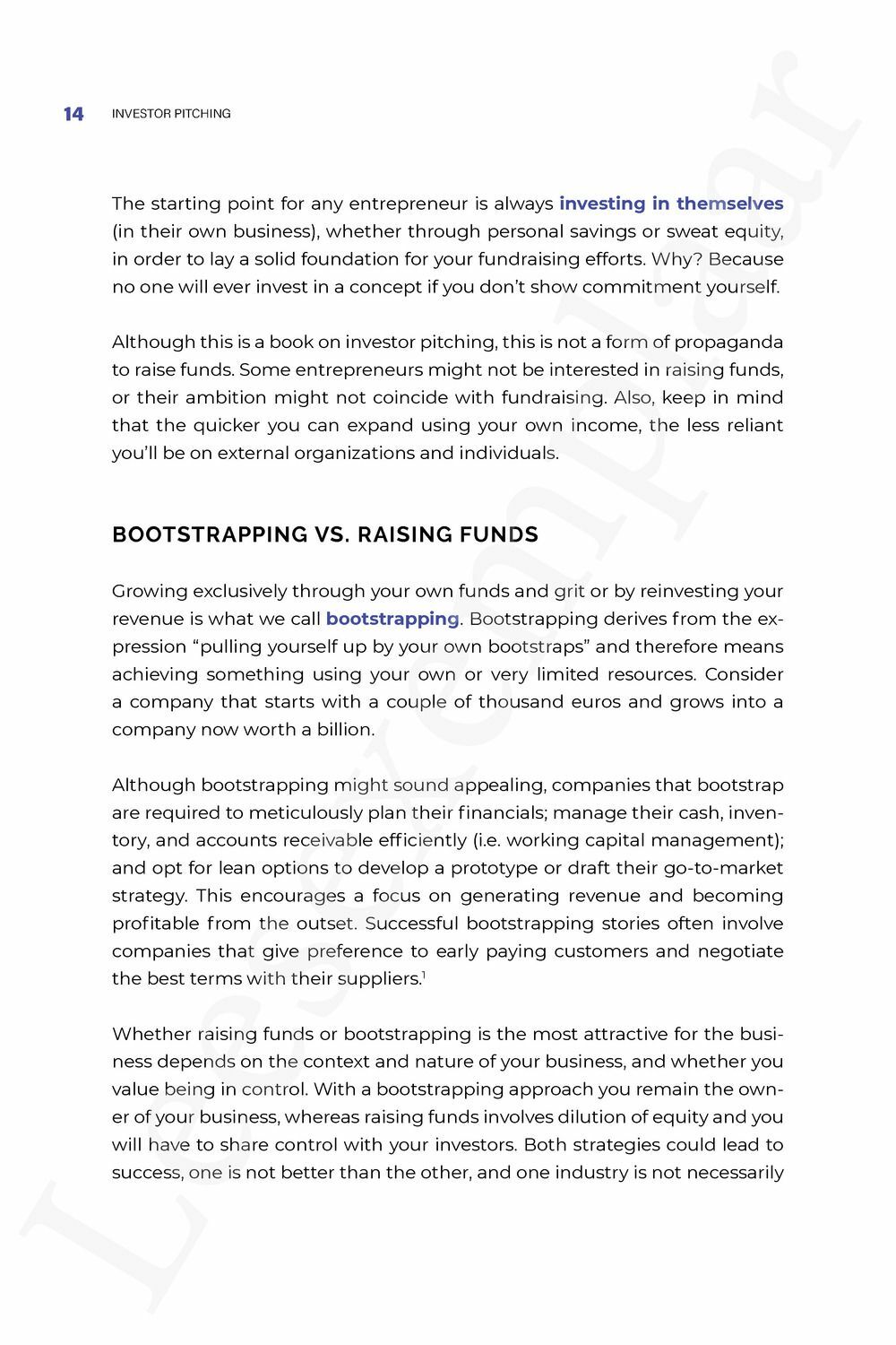 Preview: Investor pitching