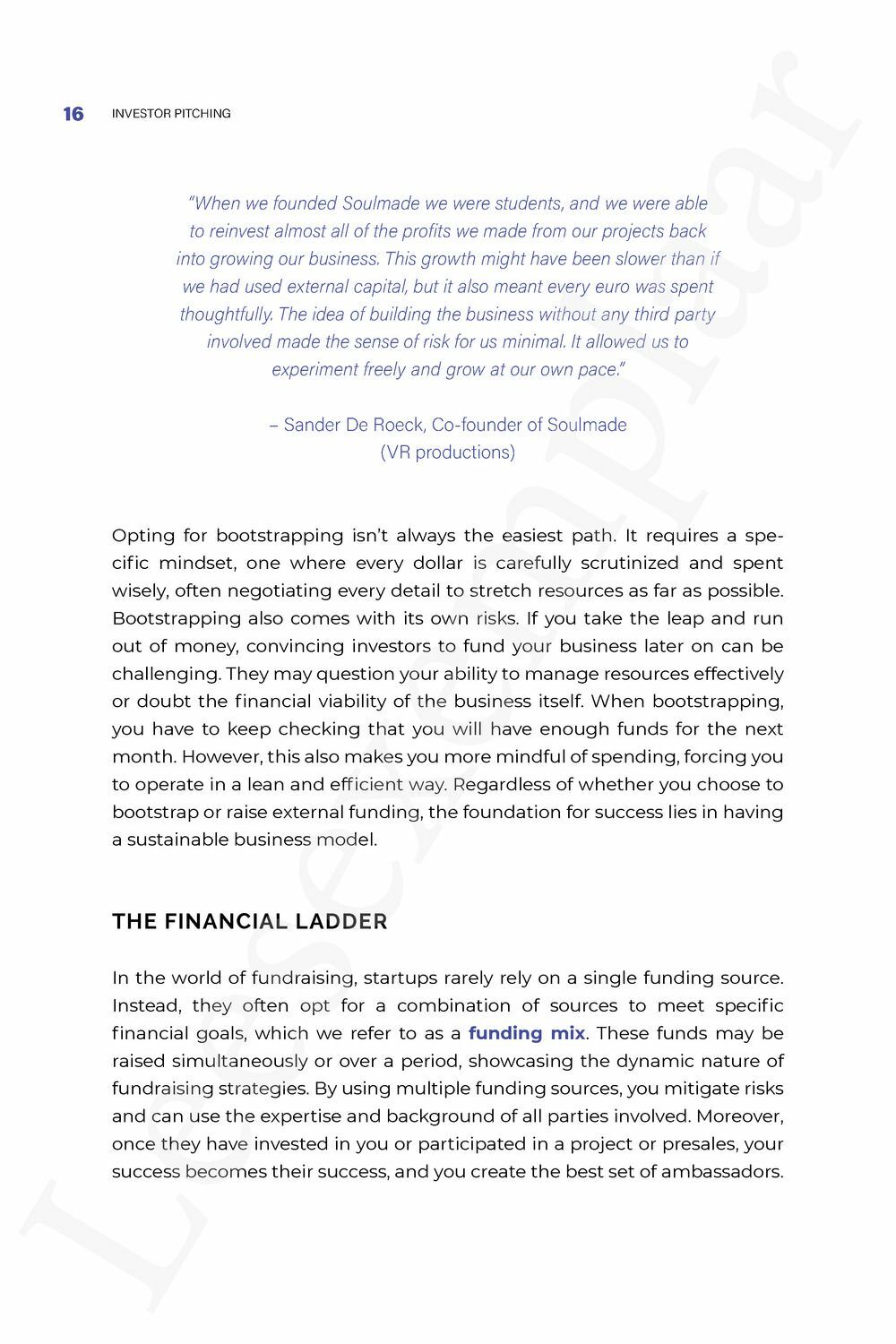 Preview: Investor pitching