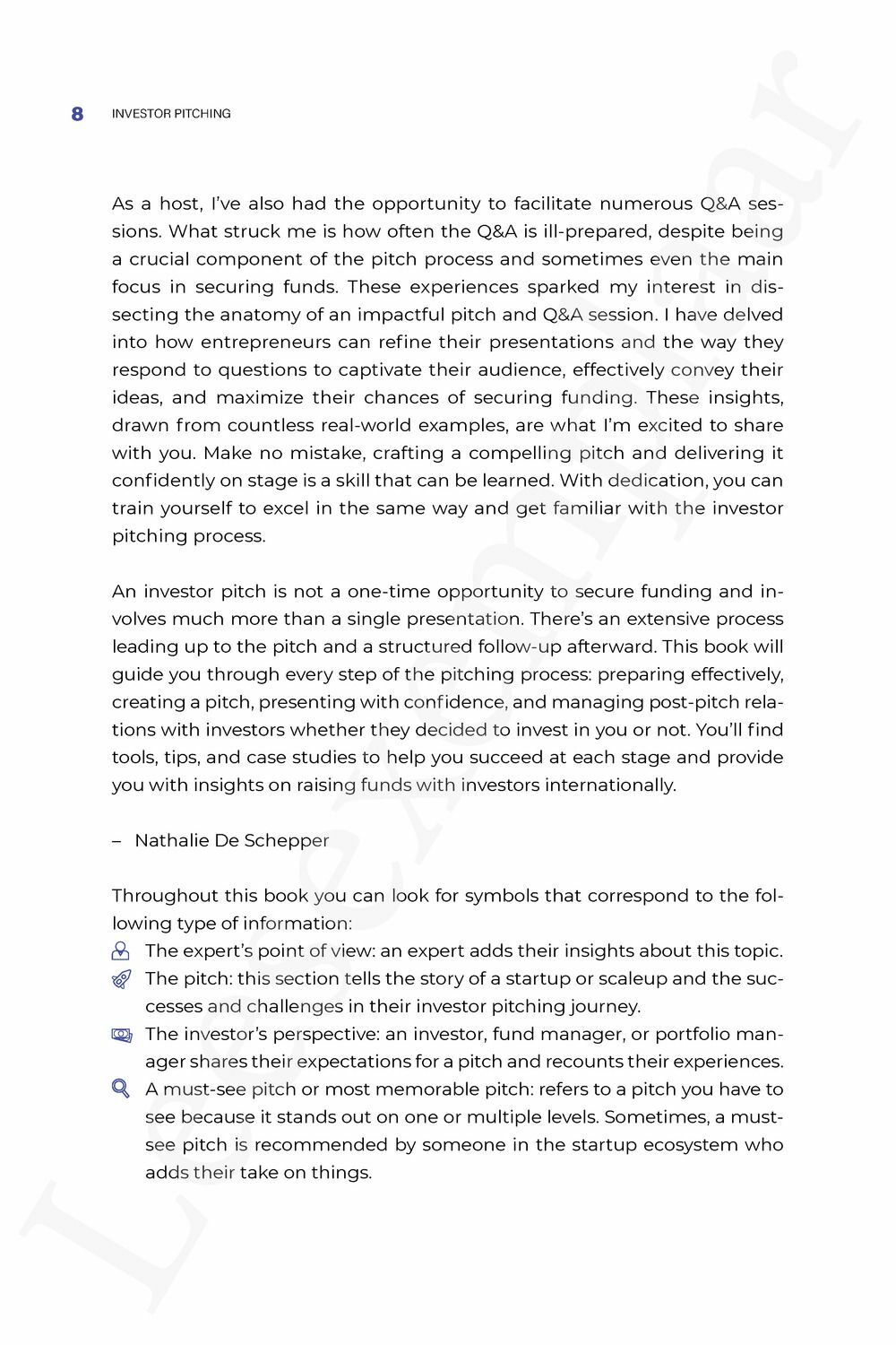Preview: Investor pitching