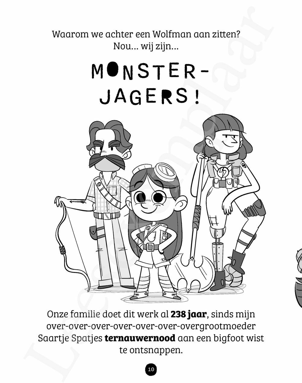 Preview: Saffier en de monsterjagers: deel 1