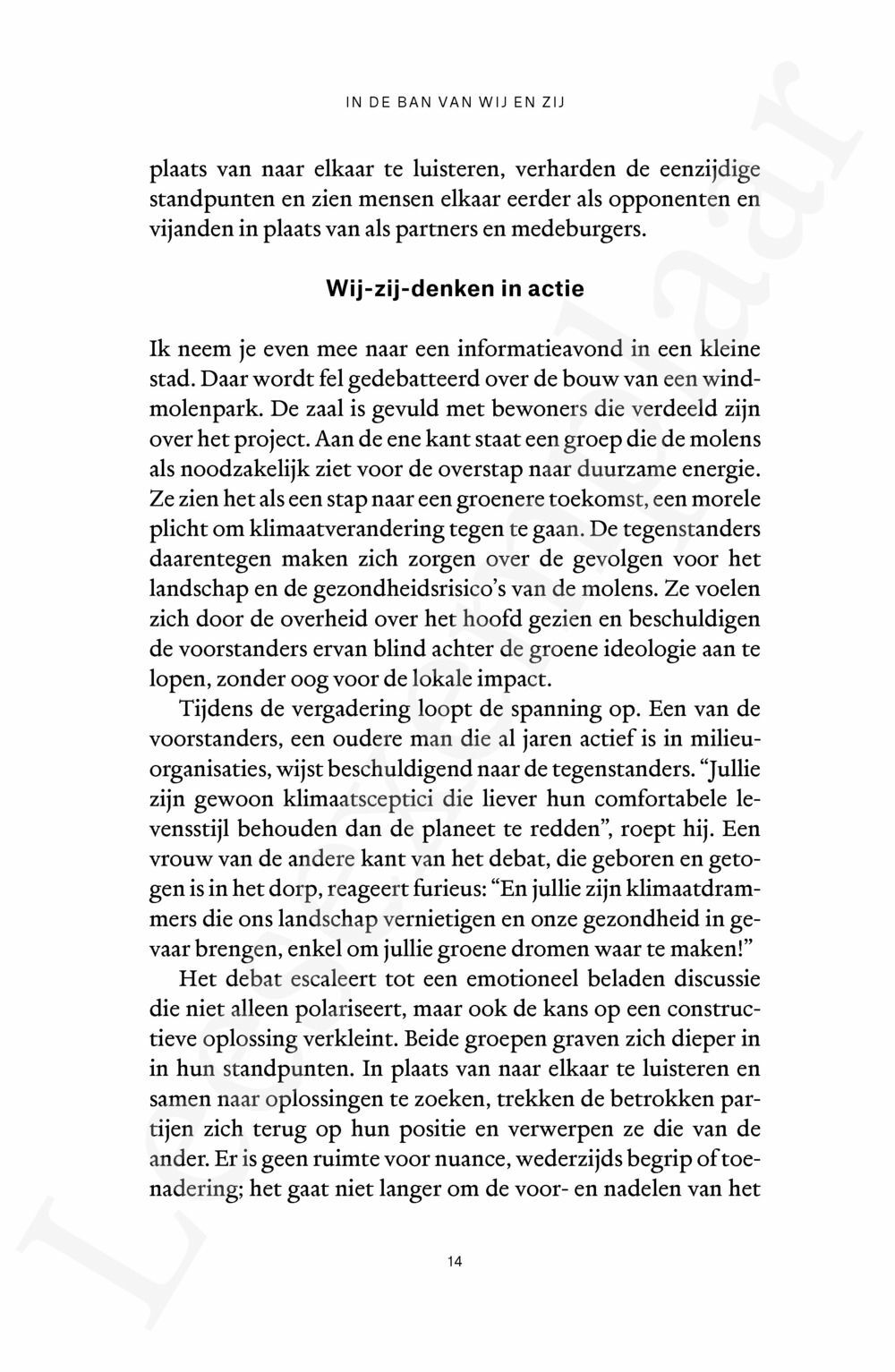 Preview: In de ban van Wij en Zij