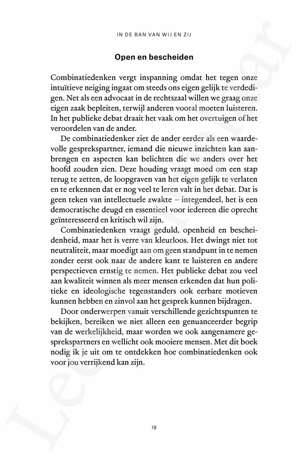 Preview: In de ban van Wij en Zij