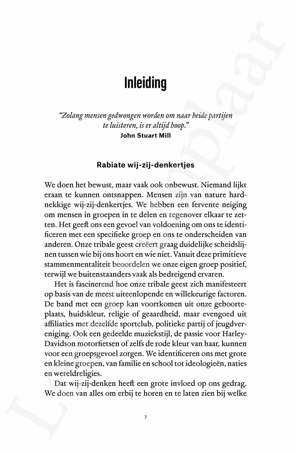 Preview: In de ban van Wij en Zij