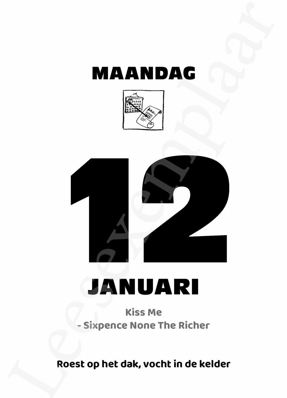Preview: History Hits - Scheurkalender 2026