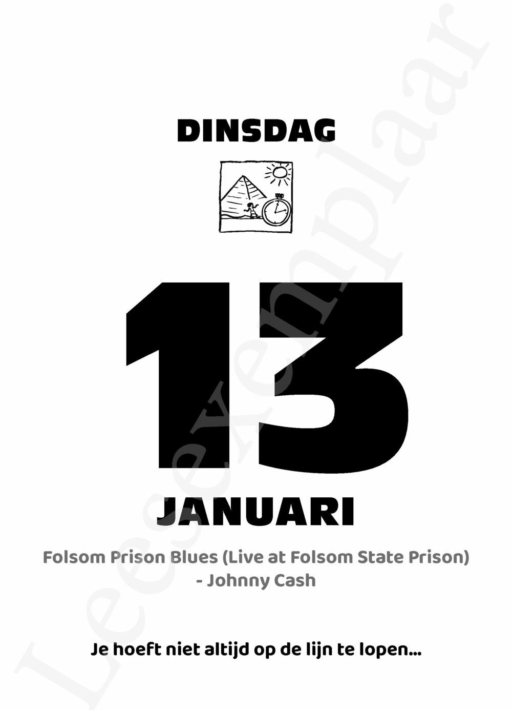 Preview: History Hits - Scheurkalender 2026