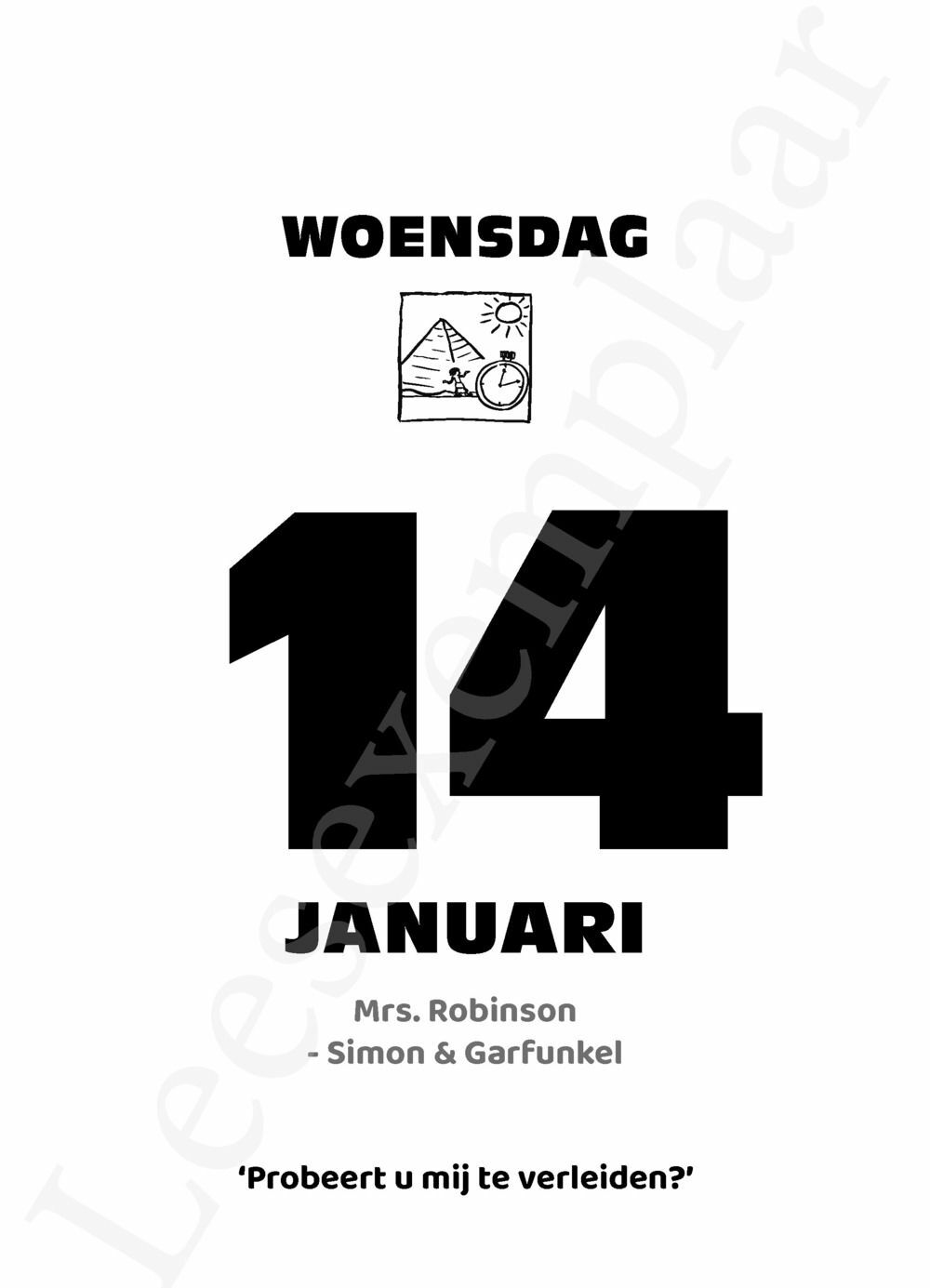 Preview: History Hits - Scheurkalender 2026