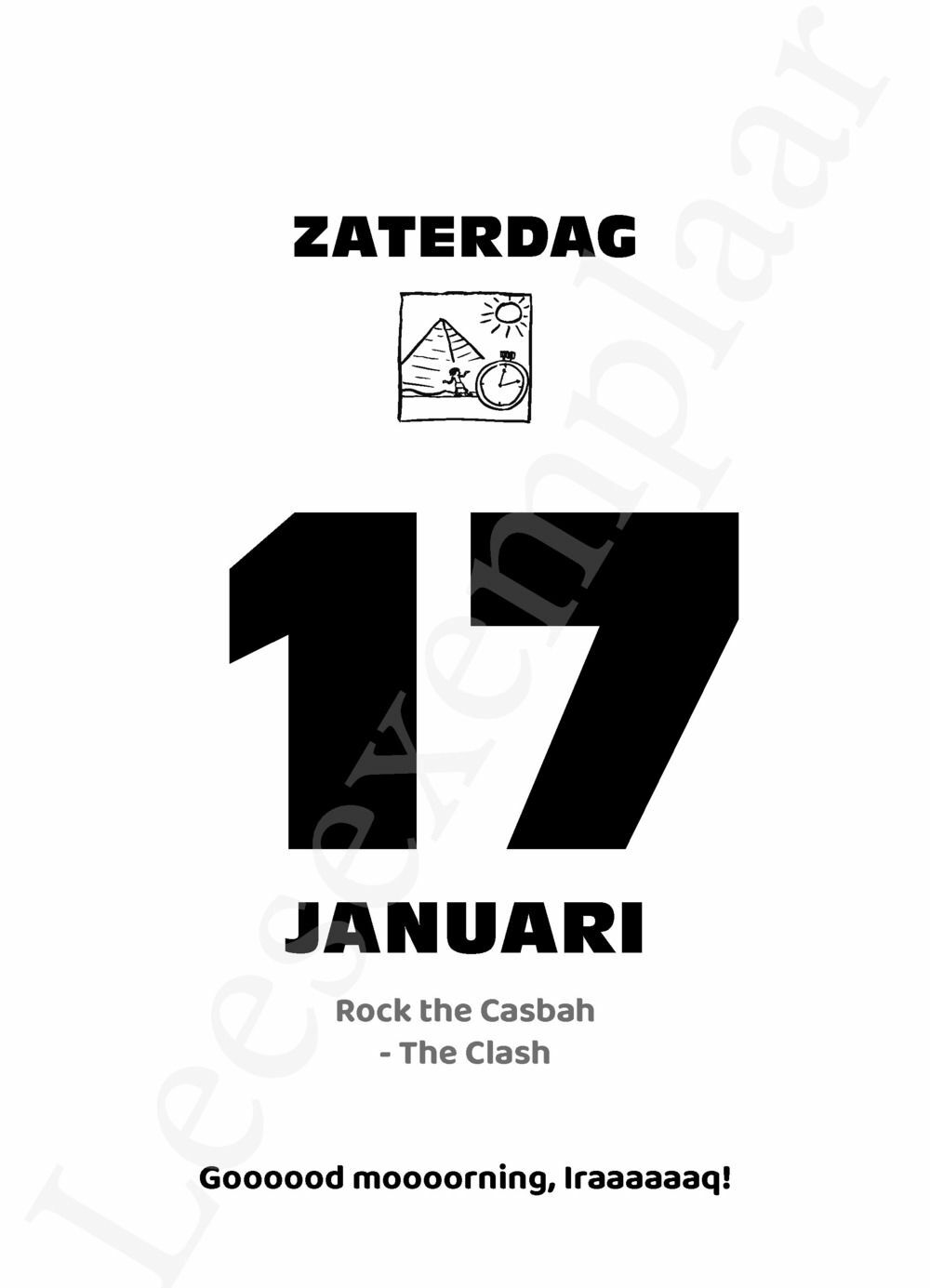 Preview: History Hits - Scheurkalender 2026