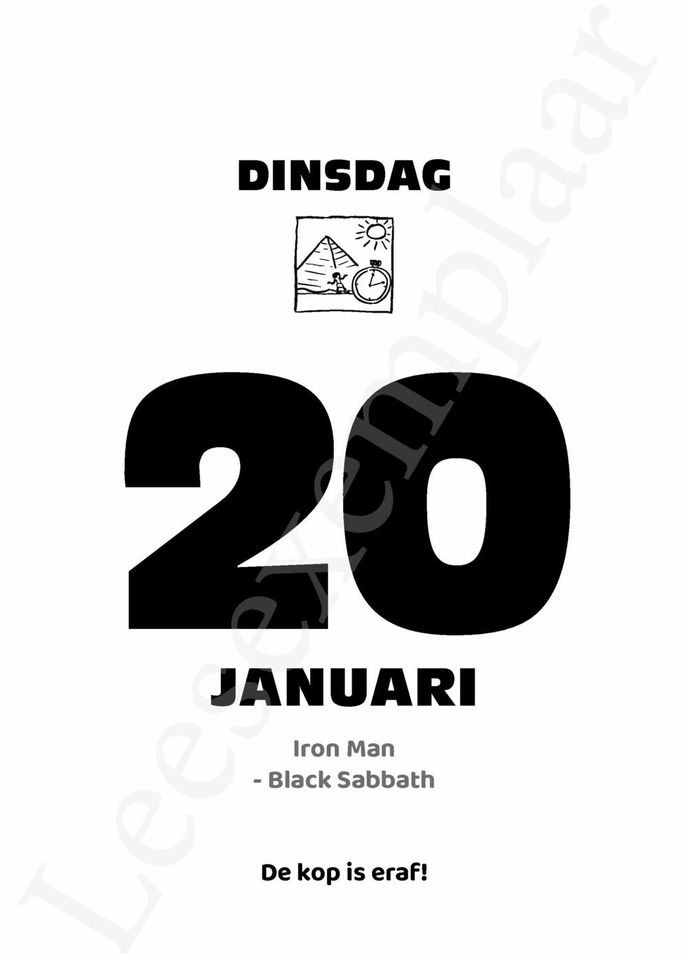 Preview: History Hits - Scheurkalender 2026