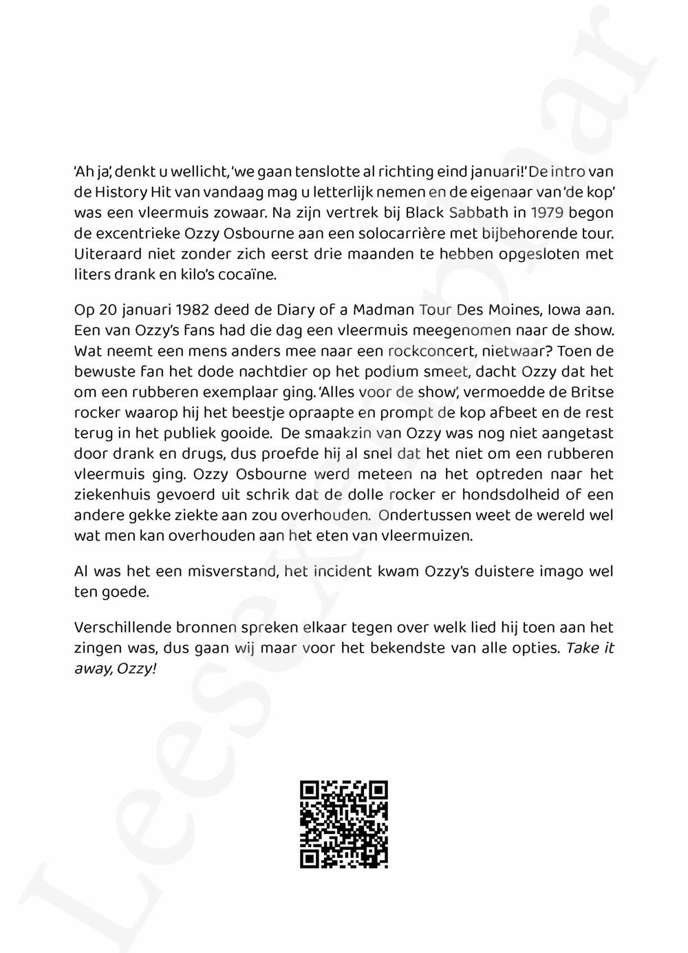 Preview: History Hits - Scheurkalender 2026