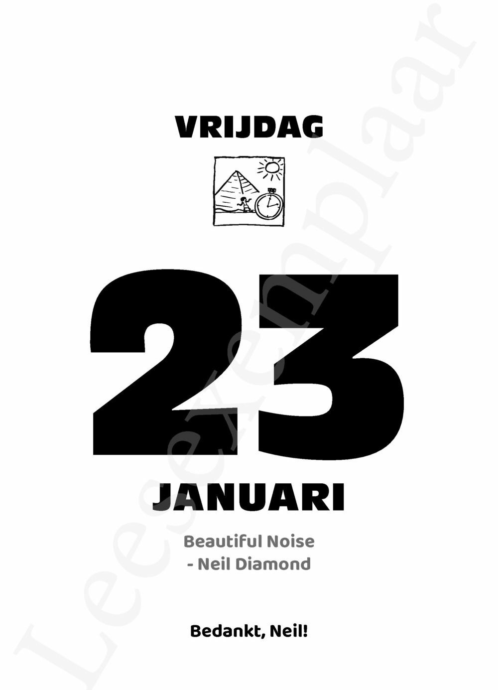 Preview: History Hits - Scheurkalender 2026
