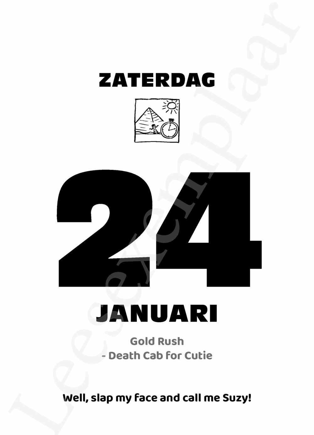 Preview: History Hits - Scheurkalender 2026