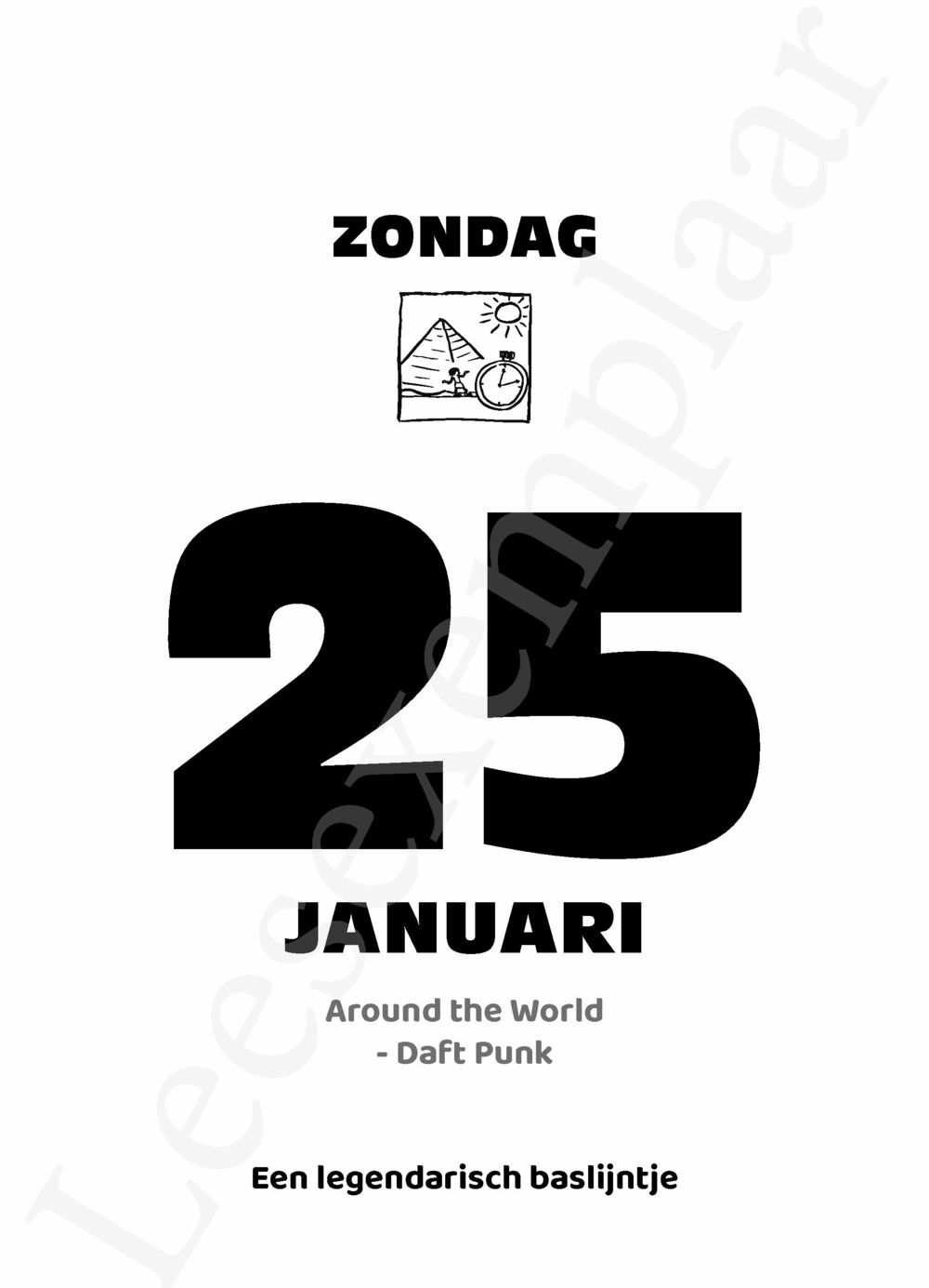 Preview: History Hits - Scheurkalender 2026