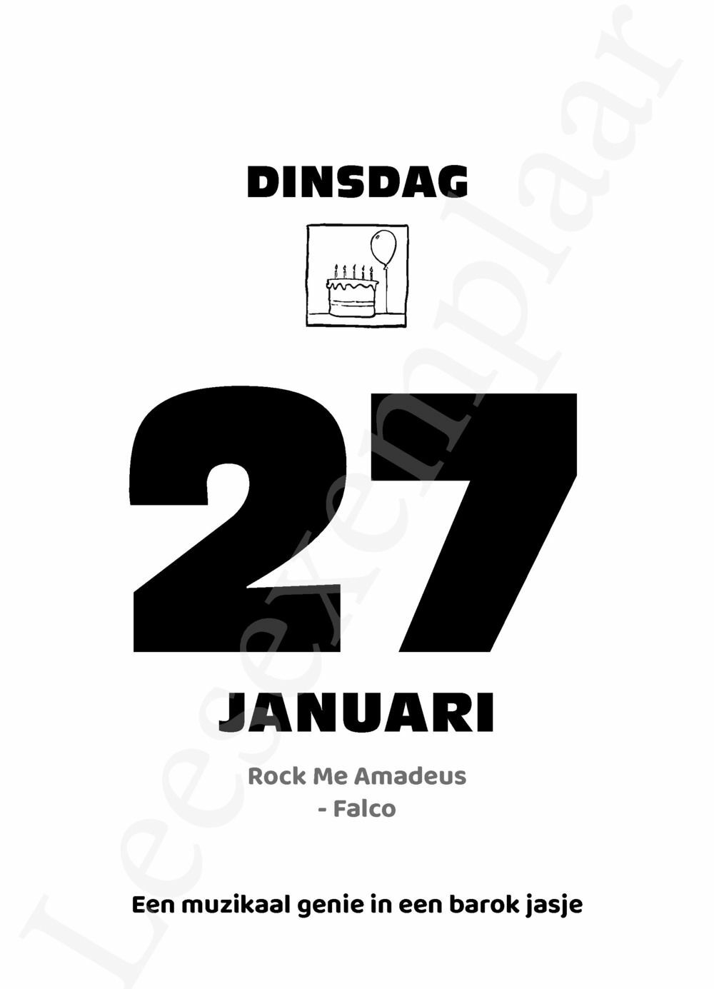Preview: History Hits - Scheurkalender 2026