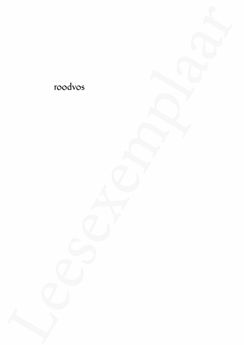 Preview: roodvos