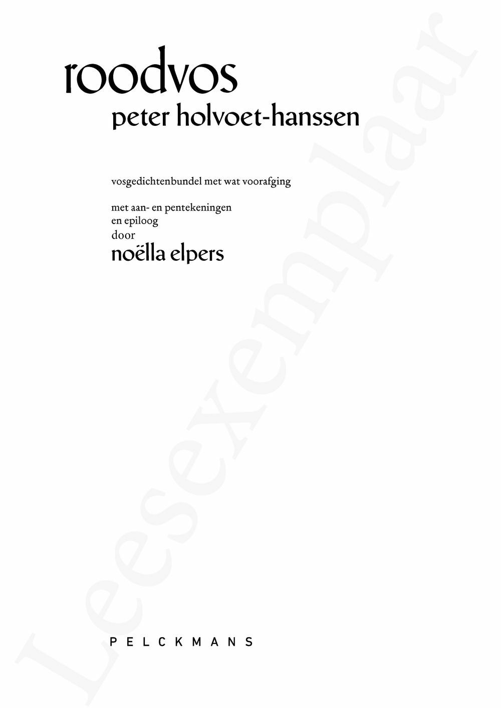 Preview: roodvos