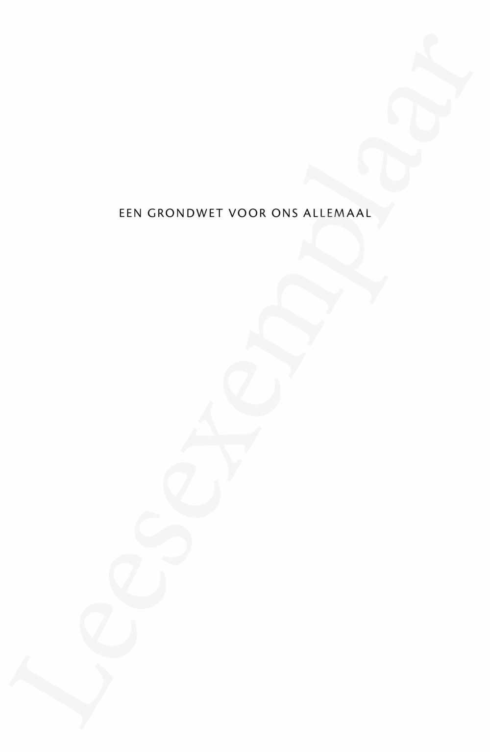Preview: Een grondwet voor ons allemaal