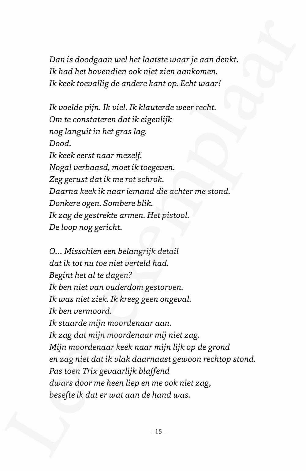 Preview: De dood van Dexter Douwe