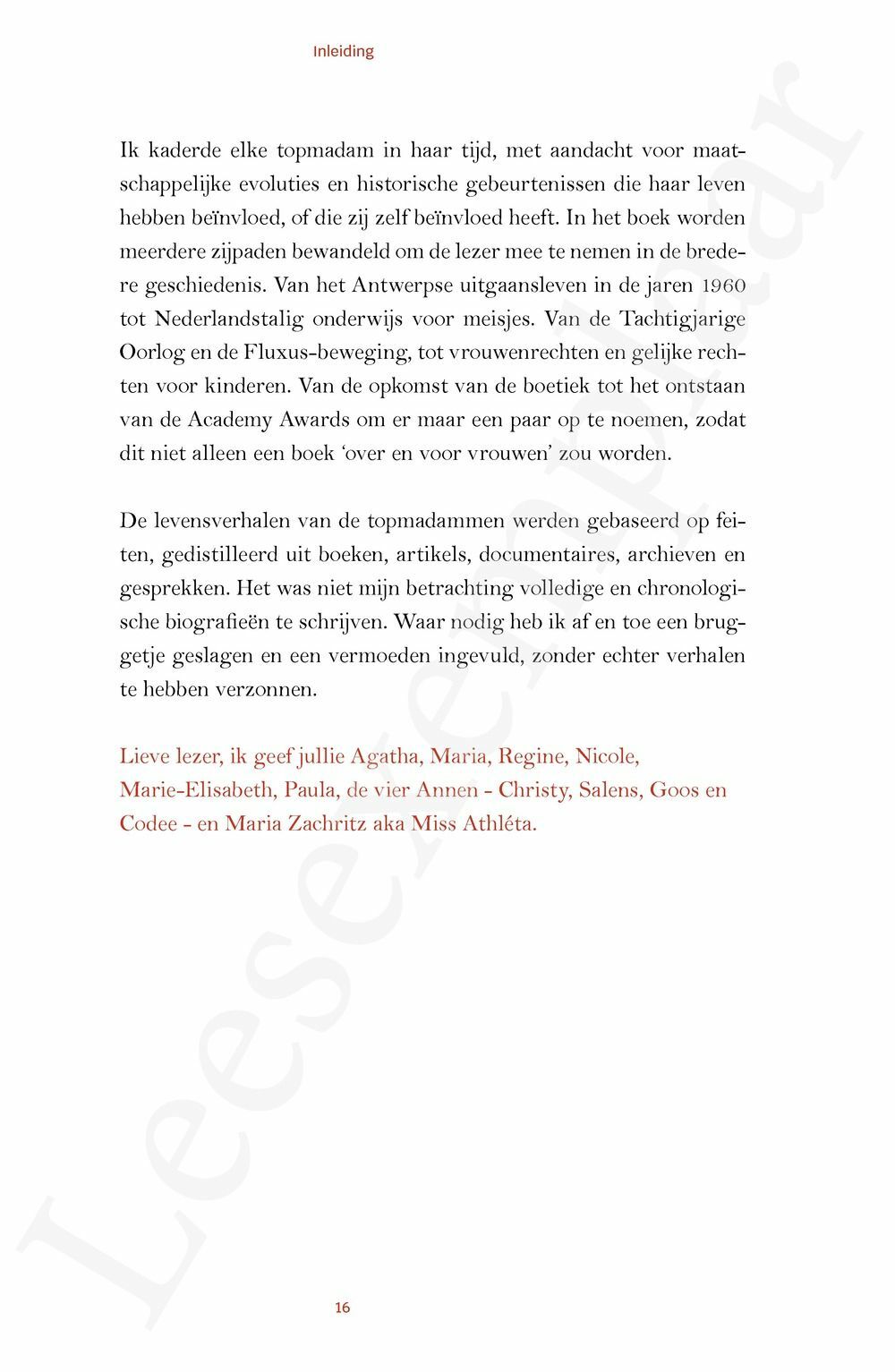 Preview: Topmadammen