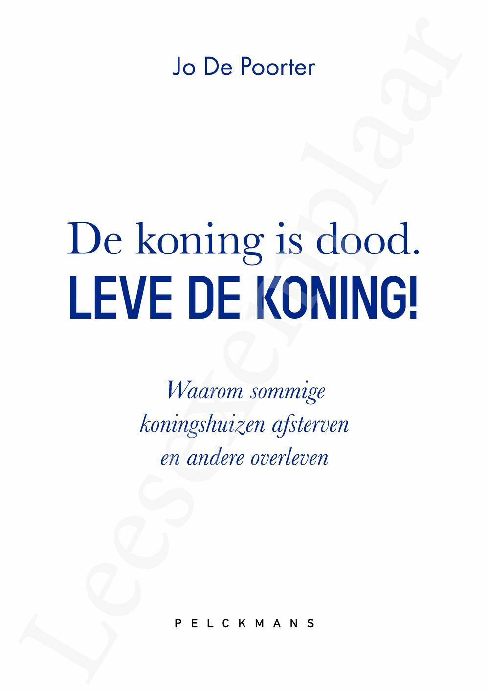 Preview: De koning is dood. Leve de koning!